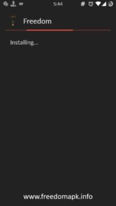 how to use freedom apk